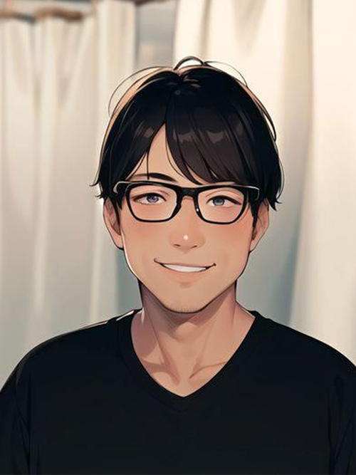 森川男性スタッフの写真